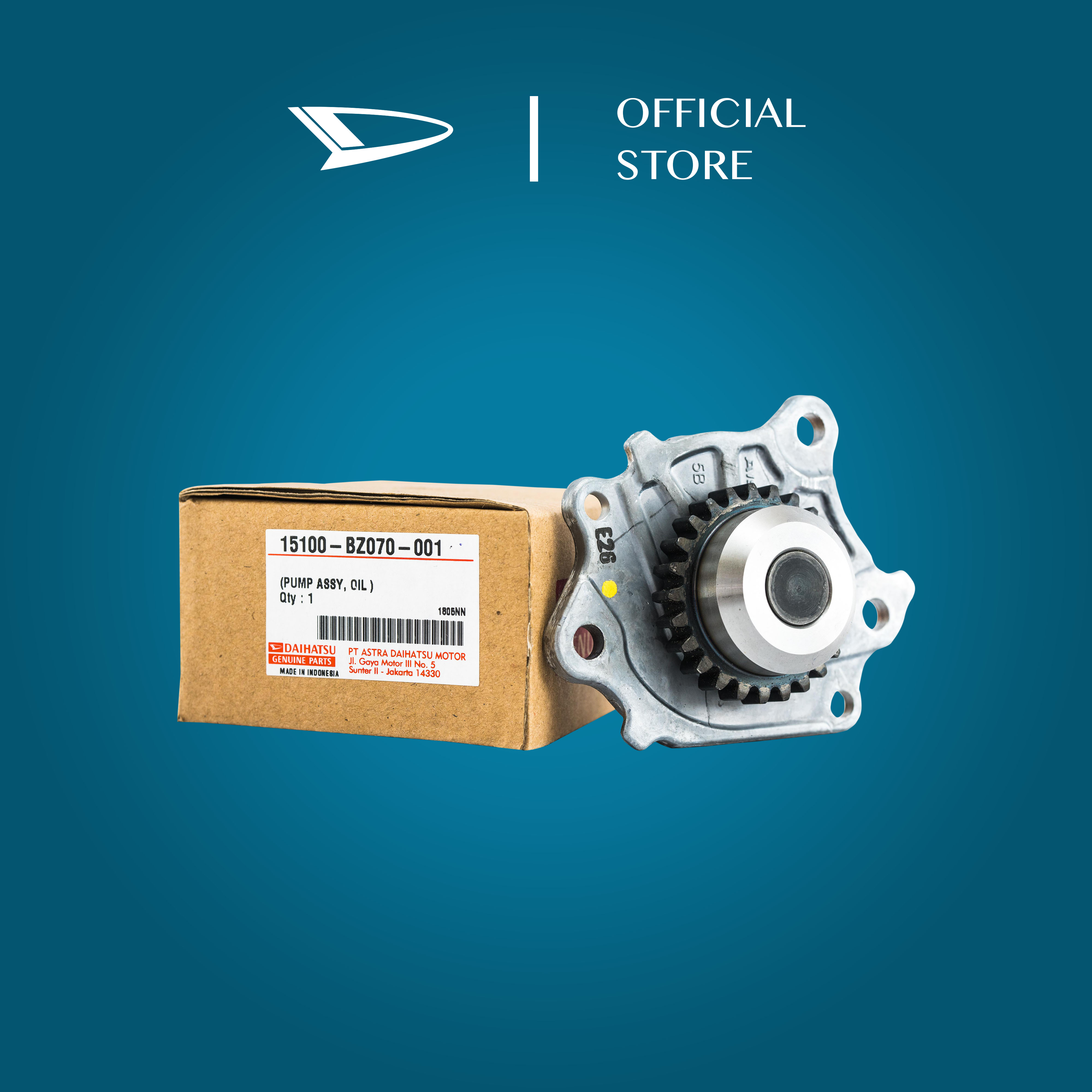 Daihatsu D15100-BZ070-001 Pump Assy Oil for Xenia - Suku Cadang Mobil Harga 1,231,000 Ringgit*Penghantaran Percuma