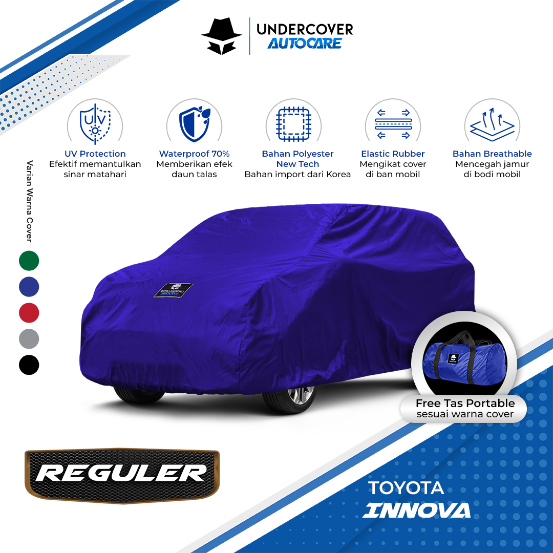 Undercover Autocare - Cover Mobil Toyota Innova Reguler Harga 308,000 rupiah*Gratis Ongkir