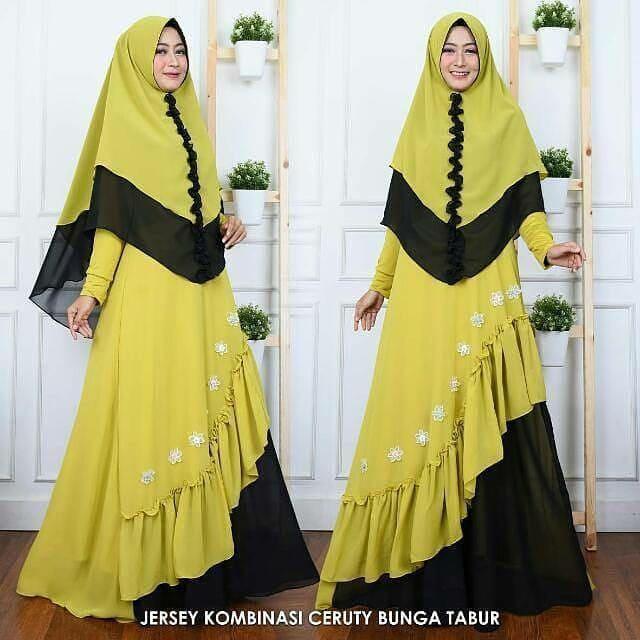 Alfarez Colection Busana Moeslim Wanita Gamis Sar I Bahan Ceruti Baju Gamis Terbaru Produksi Sendiri Lazada Indonesia