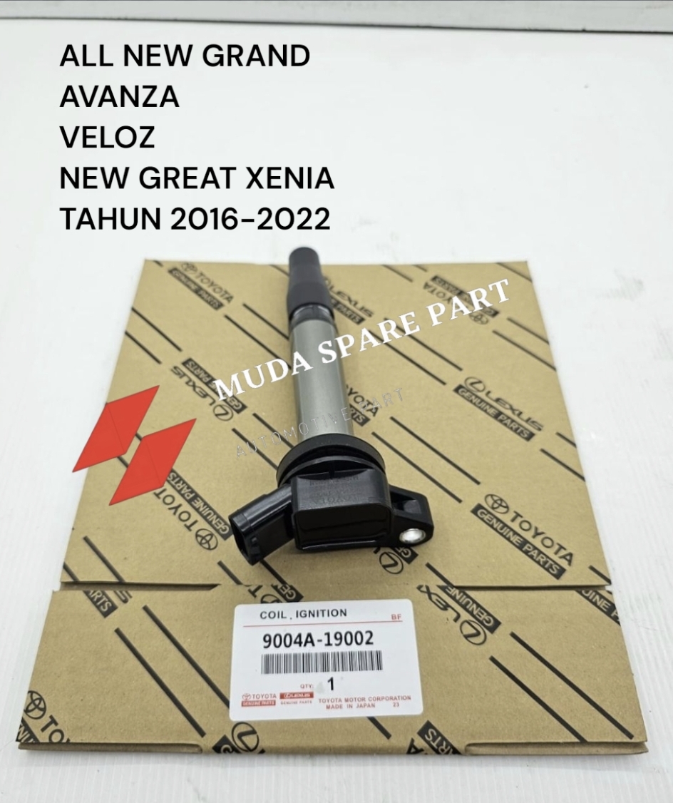 Ignition Coil Spark Plug All New Grand Avanza/Veloz/ New Great Xenia Year 2016-2022 9004A-19002 Harga  150,000 Ringgit*Penghantaran Percuma