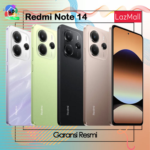 Xiaomi Redmi Note 14 8GB/128GB & 8GB/256GB Garansi Resmi Harga  2,616,000 Ringgit*Penghantaran Percuma