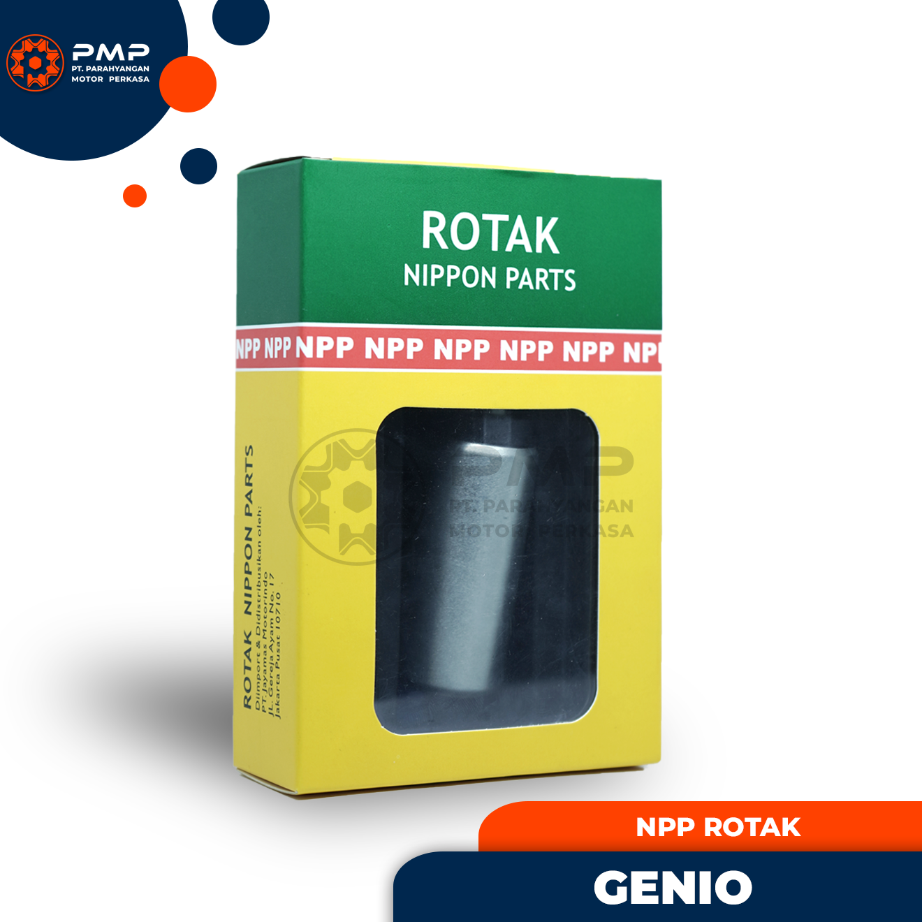 ROTAX GENIO NPP Harga 155,400 rupiah*Gratis Ongkir