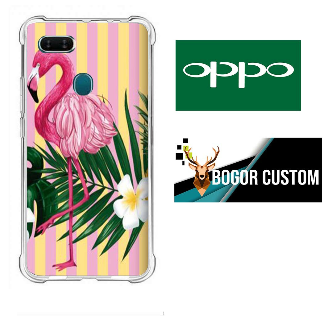 case oppo a7 fashion Flamingo 1