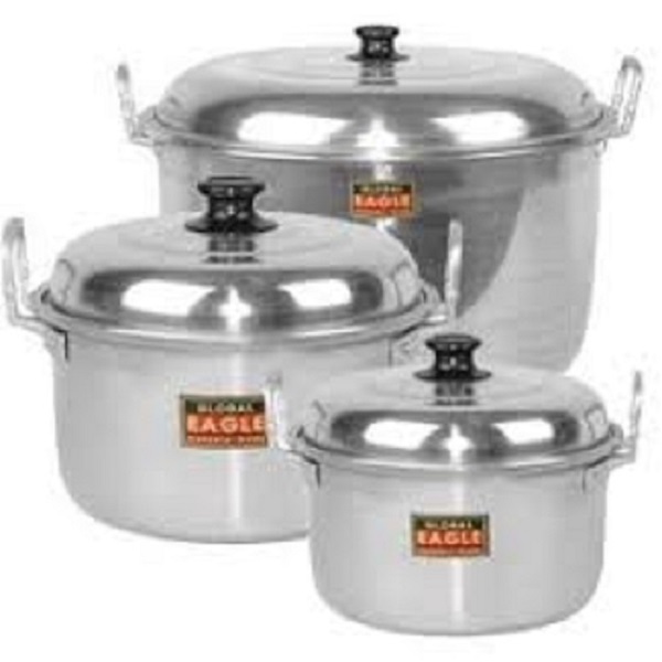 20 cm aluminum steamer pan, langseng, Global Eagle steam pan