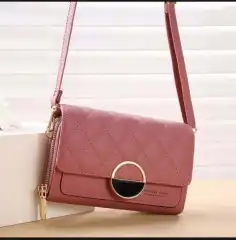 D&D BAG STORE  PROMO SALE DOMPET WANITA/ ( NEW ARVIVAL 2023) TAS WANITA SEMPANG TERBARU KUNCI BULAT/TAS WANITA KOIN/BISA COD))