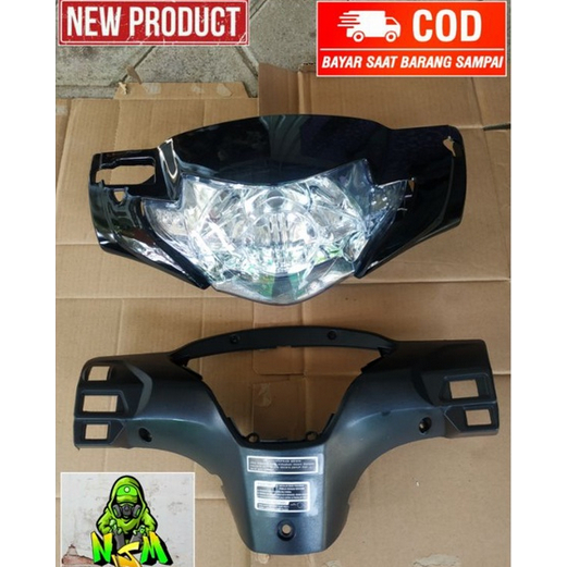 Front and Rear Headrests of Honda "Supra X 125 Lama" Harga 30,000 rupiah*Gratis Ongkir