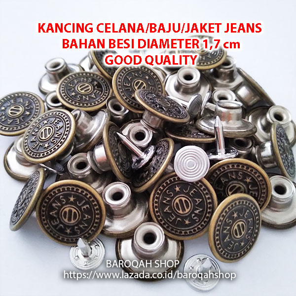 Kancing Jaket Levis Anti Karat Jual Kancing Jaket Levis Anti