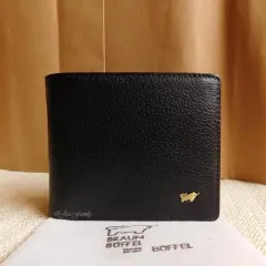 DOMPET KULIT  PRIA TIDUR IMPORT  BRB-DK186 - DOMPET PRIA 16 SLOT KARTU -  WALLET - REALPICT