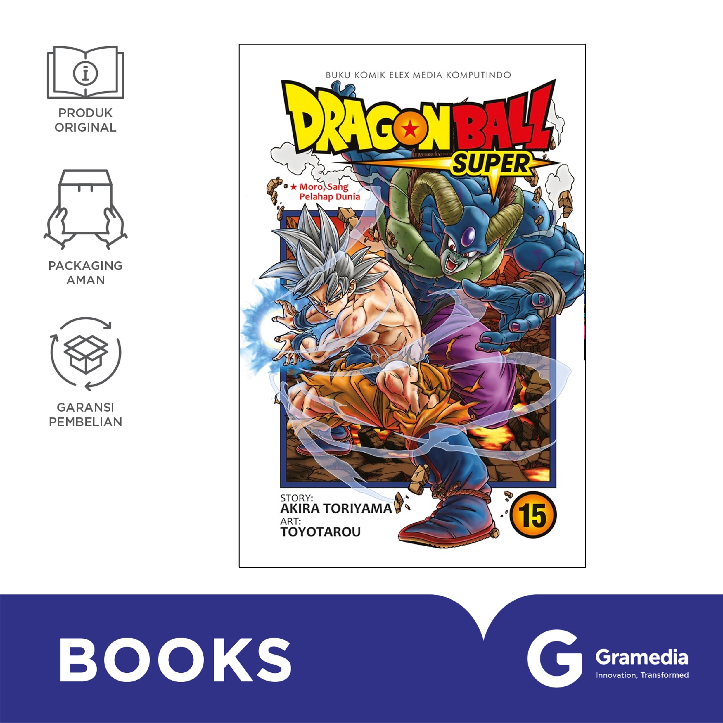 DRAGON BALL SUPER VOL Buku Anime Indonesia Elex Media Komputindo