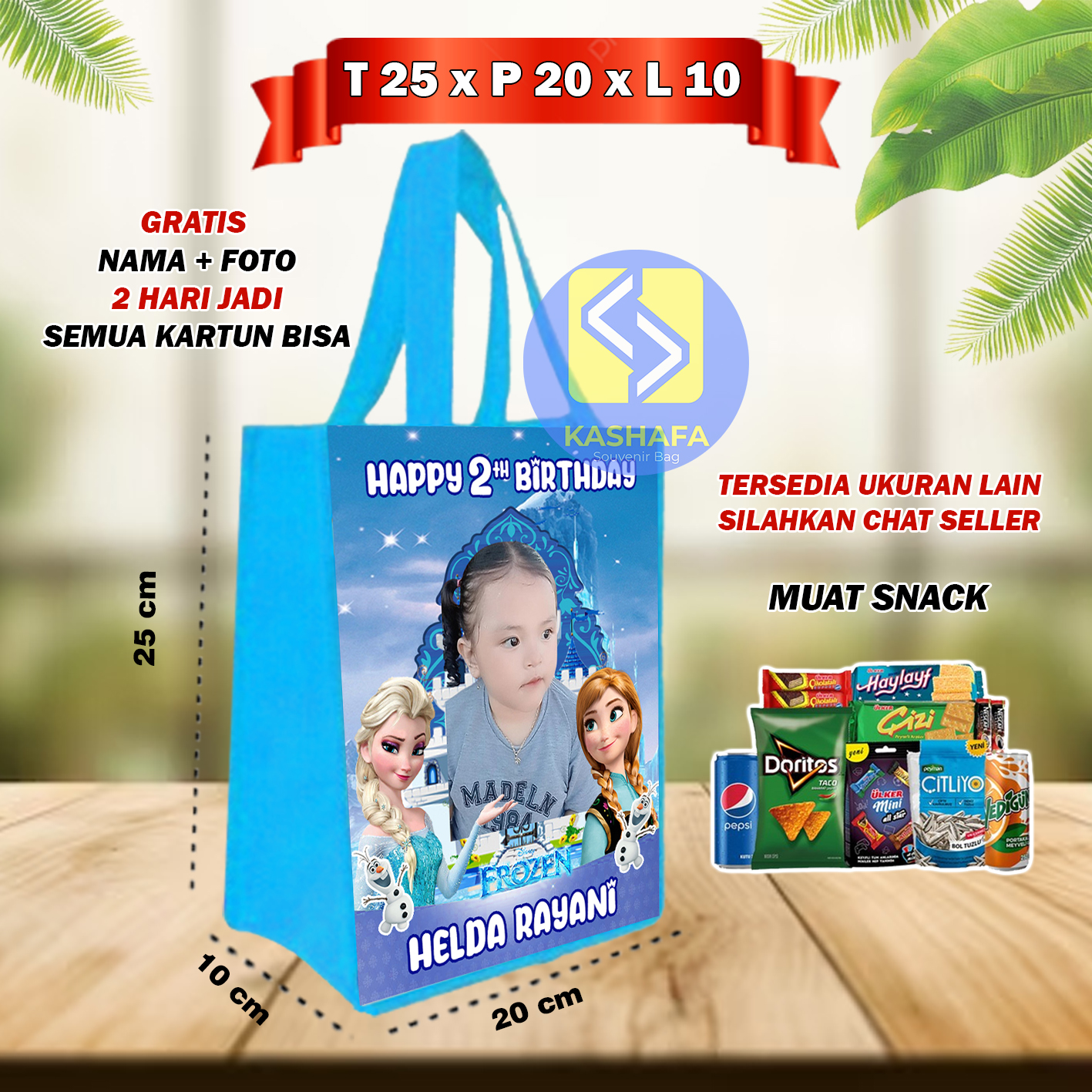 (40 PCs) bag birthday wear Photo child / bag birthday wear Photo child