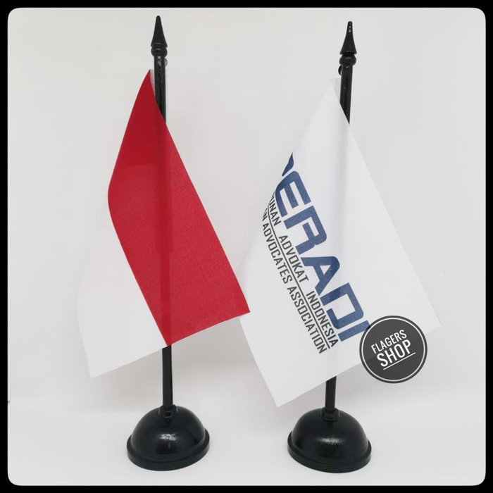 [PAKET] Bendera Meja Indonesia + Peradi