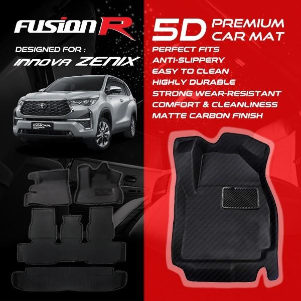 FUSION R KARPET MOBIL 5D INNOVA ZENIX HYBRID PREMIUM CAR CARPET CARBON - RANSSHOP22 Harga 1,054,600 rupiah*Gratis Ongkir