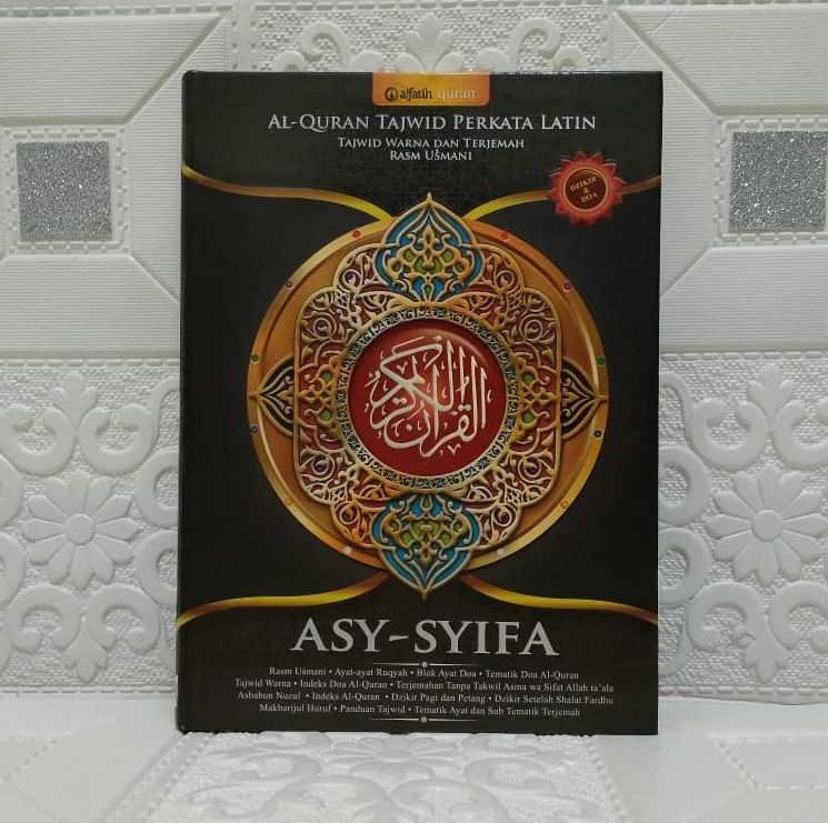 Alquran Asy Syifa Ukuran Besar A4, Tajwid Warna, Transliterasi dan Terjemah Per Kata