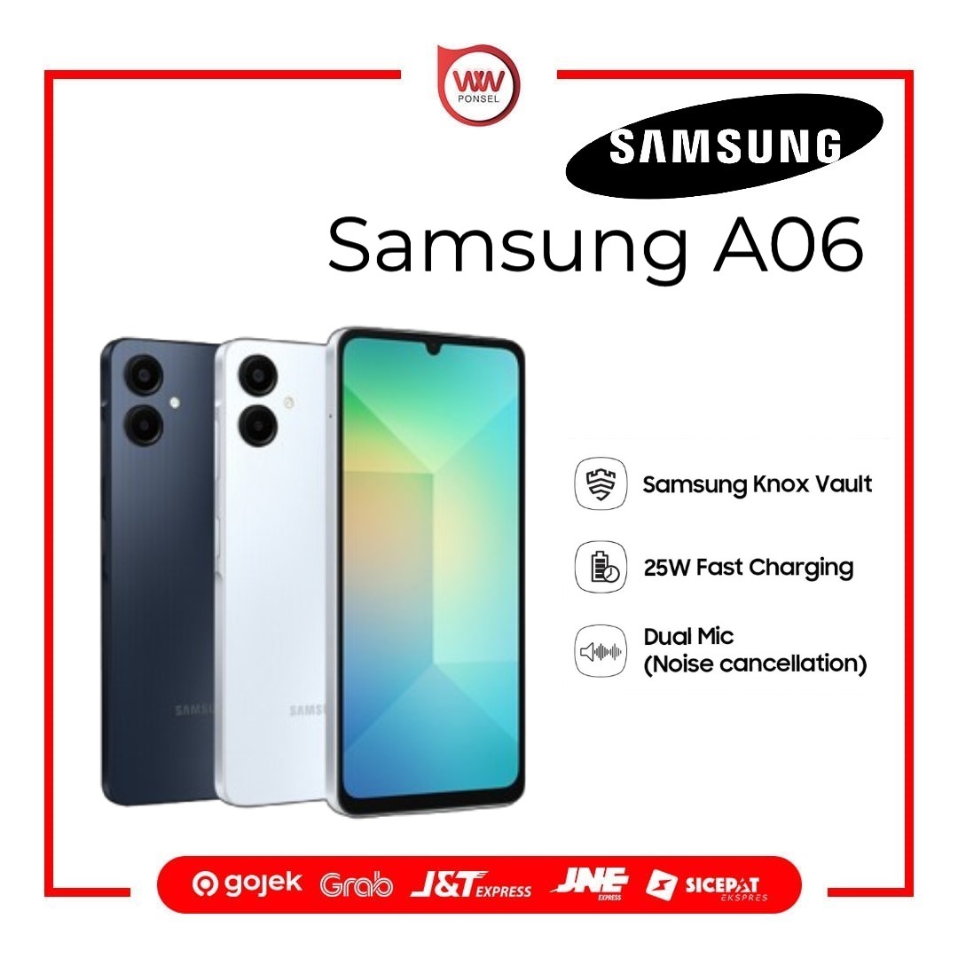 Hp Samsung A06 Ram 4GB Internal 128GB Garansi Resmi Harga  1,599,000 Ringgit*Penghantaran Percuma