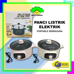 MI-C519 Panci Listrik Eletrik Portable Serbaguna / Pan Anti Lengket Kukusan Stainless / Electric Cooker Multifungsi