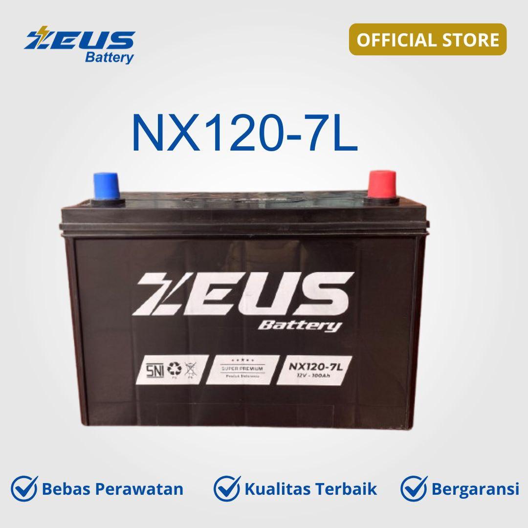 Aki ZEUS BATTERY NX120-7L MF 12V Aki Kering Mobil Harga 1,666,000 rupiah*Gratis Ongkir