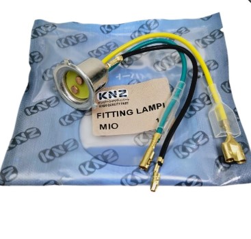 KNZ fitting socket cop socket fitting front light Mio Vega Jupiter MX f1zr KNZ Universal Harga 3,375 rupiah*Gratis Ongkir