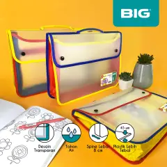 Map Dokumen Bimbel Bag Tas Bimbel Map Dokumen Kancing 2 School Bag Tas Sekolah Tas Kancing 2 Folio F4 BIG - BG-011