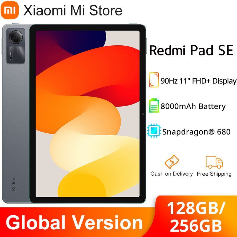 11 inch mi (MI) Redmi pad se tablet with 90Hz refresh rate, study and office Entertainment multimedia tablet 6 + 128GB dark gray Harga  880,000 Ringgit*Penghantaran Percuma
