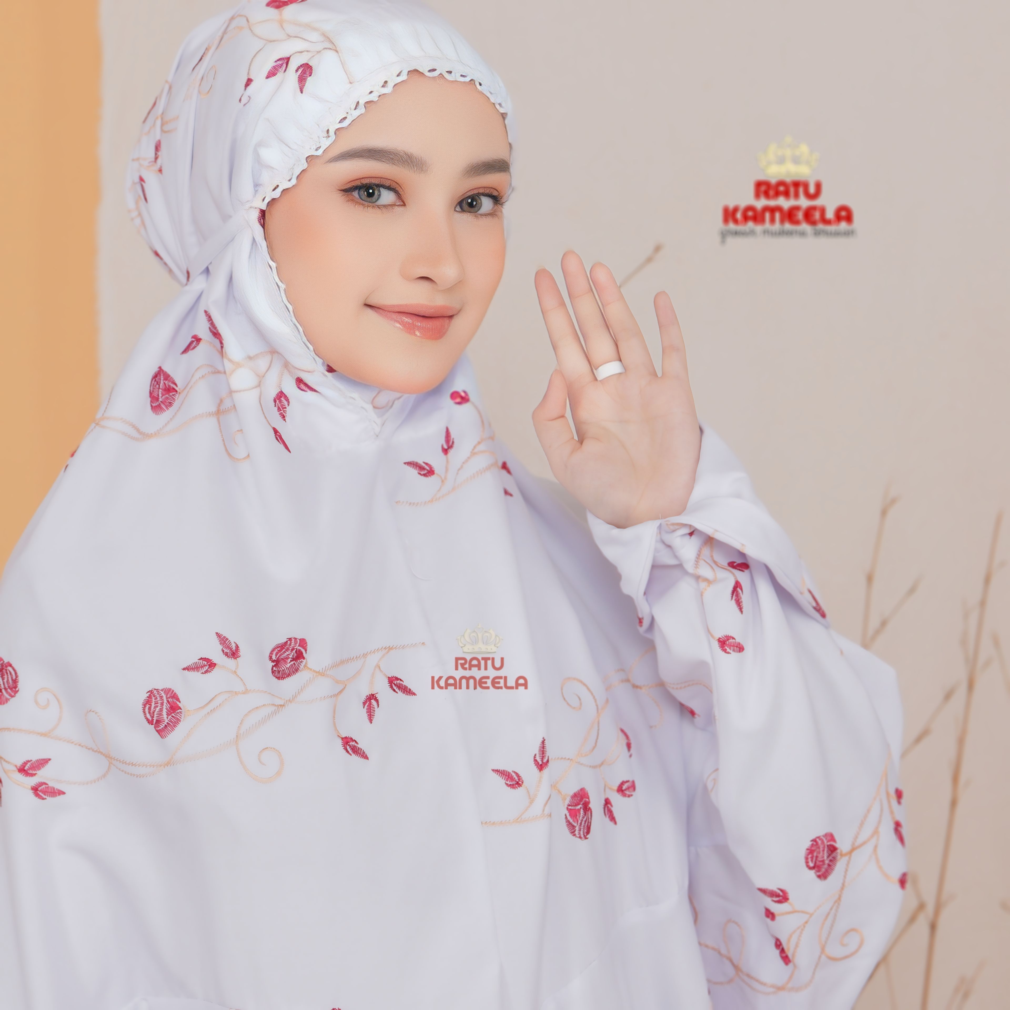 Premium cotton jumbo Muslim embroidery dress for women embroidered dress