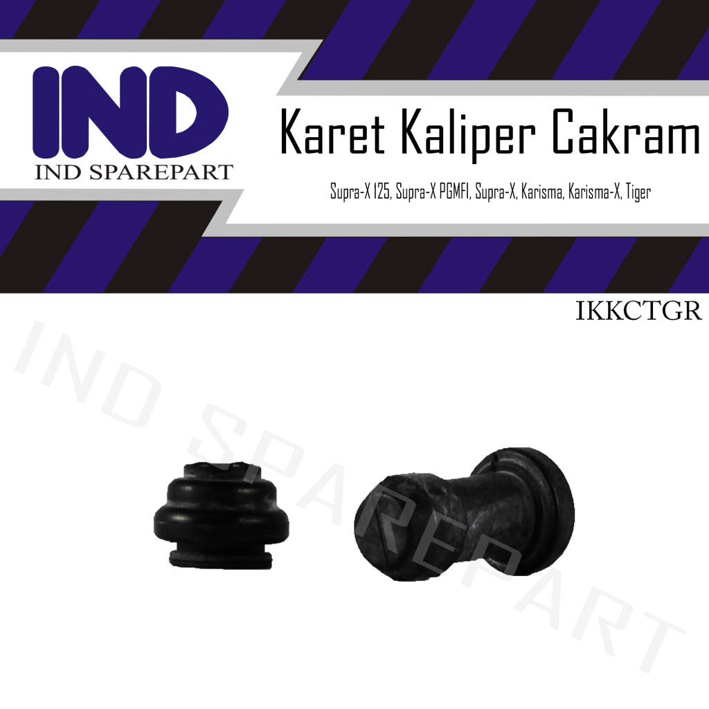IND Onderdil Karet Boot Bot Seal Sil Usus Kaliper Caliper Cakram Supra X & Supra X 125 & Supra X PGMFI & Karisma X & Tiger Giá 3,790 Đồng*Miễn phí vận chuyển