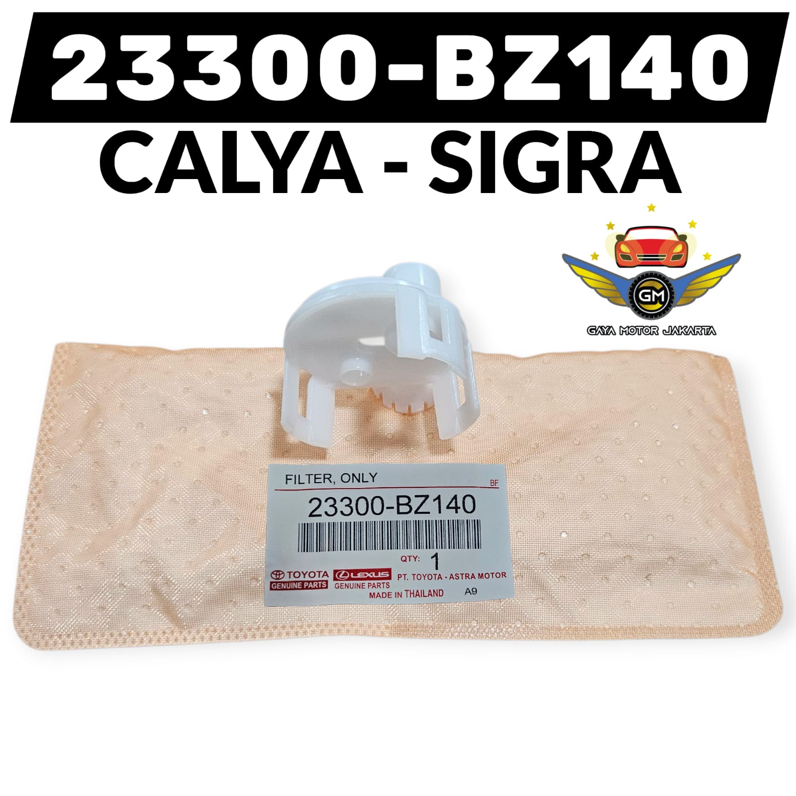 Toyota calya fuel pump filter fuel pump oil filter-Mazda Sigra 23300-bz140 Giá 48,500 Đồng*Miễn phí vận chuyển