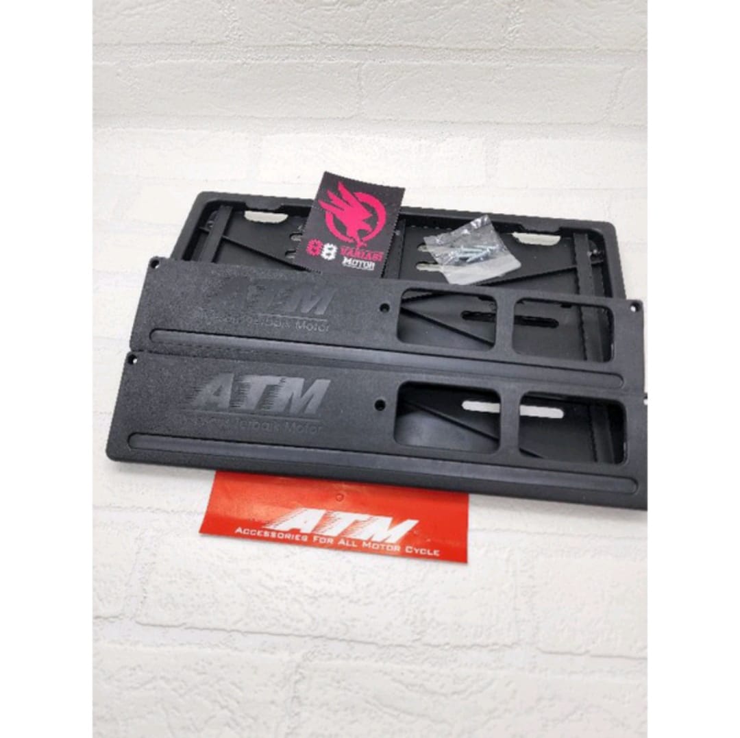 COVER TUTUP BINGKAI PLAT MOTOR ATM UNIVERSAL Harga 19,708 rupiah*Gratis Ongkir