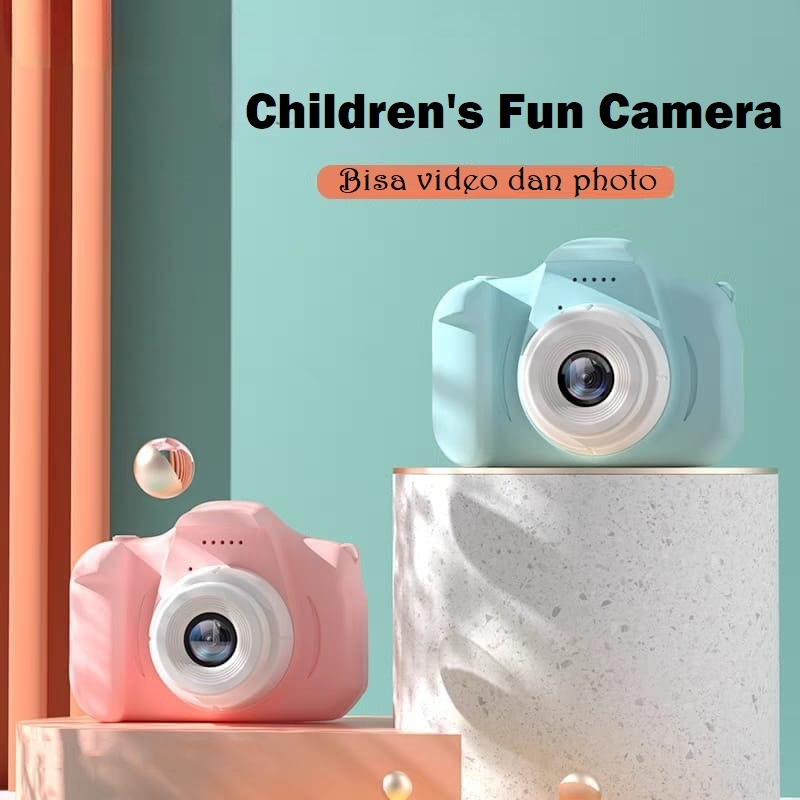 Kamera anak Digital Mini Anak Mainan Foto Video Kids Action Camera Digital USB 2.0 13MP piksel