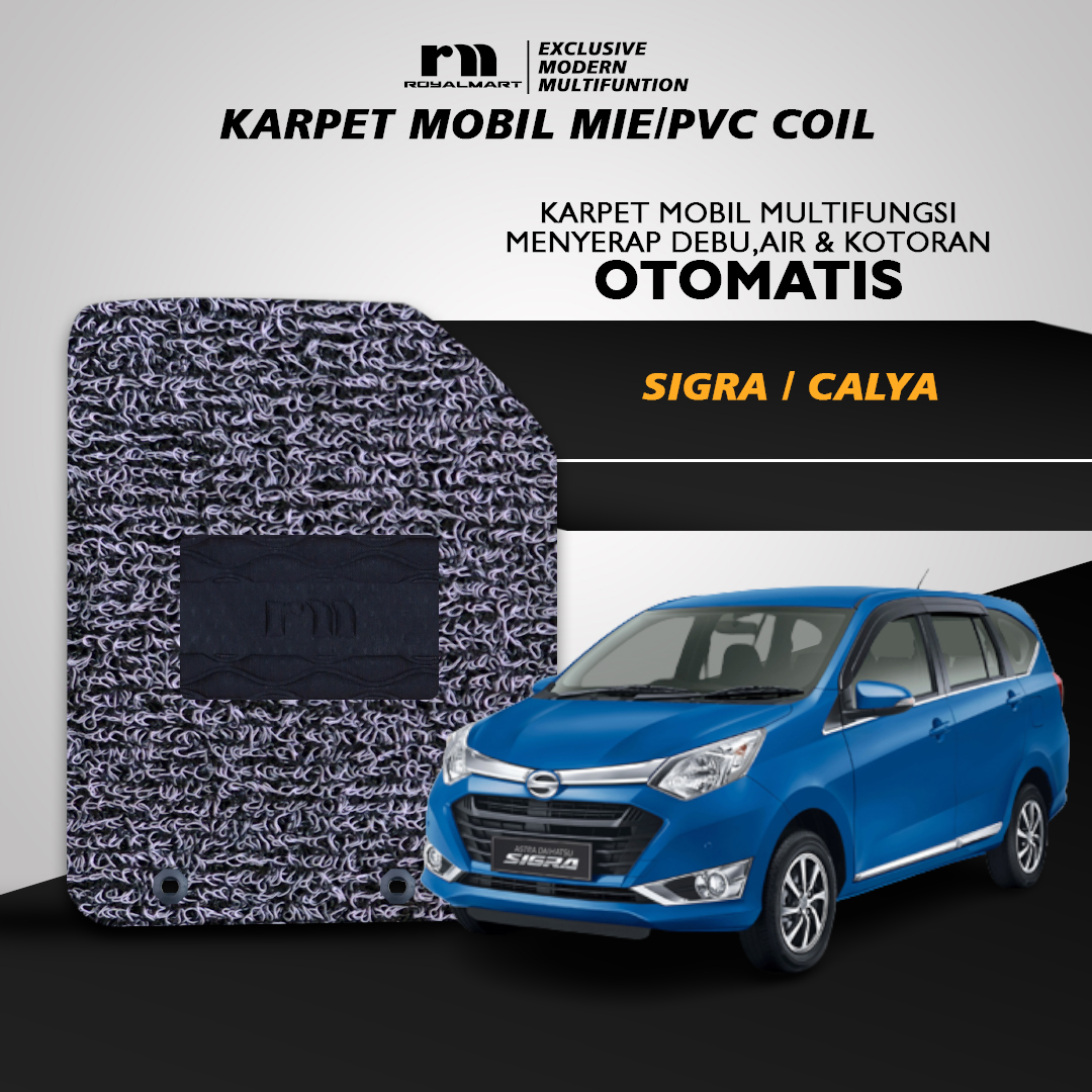 KARPET MOBIL TOYOTA CALYA/DAIHATSU SIGRA FULL BAGASI 2 WARNA Harga 1,450,000 rupiah*Gratis Ongkir