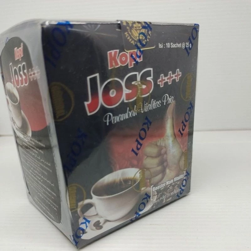 Kopi Joss++ Premium Dark Roast - Rasa Klasik dalam Kotak, 10 Sachet