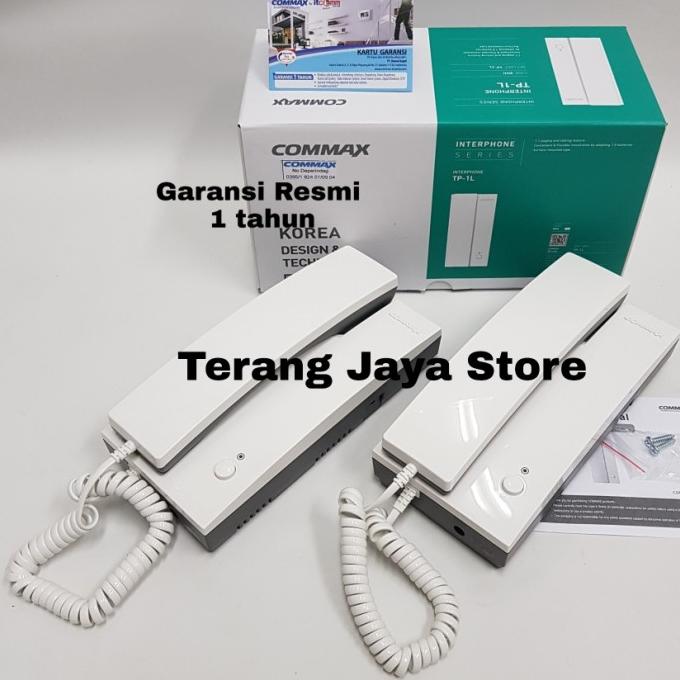 PROMOSI - INTERCOM COMMAX TP-1L (2 UNIT) (100% ASLI & GARANSI RESMI) Harga  719,000 Ringgit*Penghantaran Percuma