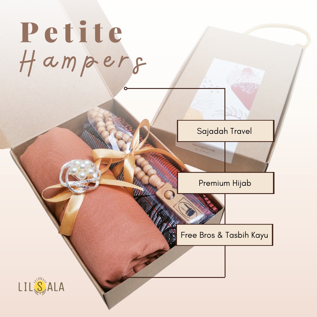 [HIAZ] Petite Hampers Mamba Bumi Kue Sajadah Travelling Hijab Asthetic Citayam Fashion Week Souvenir Kado