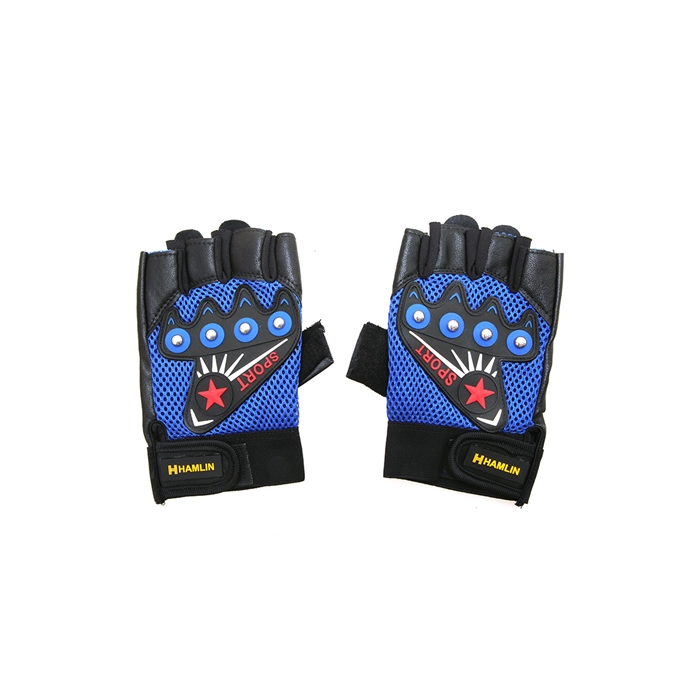 Hamlin Ellard Sarung Tangan Unisex Half Finger Sport Gloves Material Leather ORIGINAL - Blue Harga 688,000 Ringgit*Penghantaran Percuma