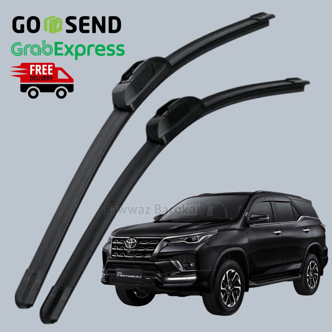 Wiper Mobil Pembersih Kaca Depan Mobil Toyota Fortuner All Tipe Frameless Giá 49,900 Đồng*Miễn phí vận chuyển