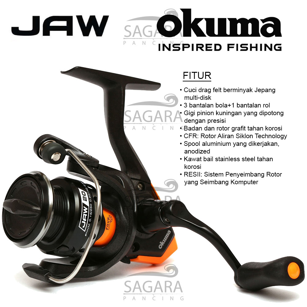 Reel Pancing Okuma Jual Reel Pancing Okuma Terbaru Indonesia