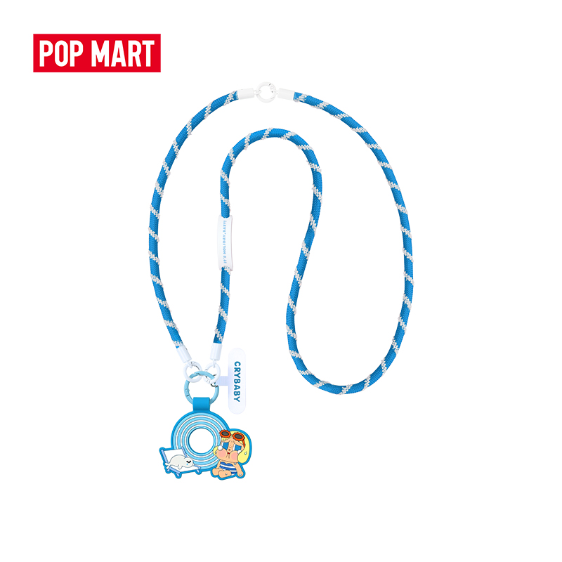POP MART CRYBABY Vacation Mode On Series - Long Lanyard Blind Box Birthday Gift Harga 199,000 rupiah*Gratis Ongkir
