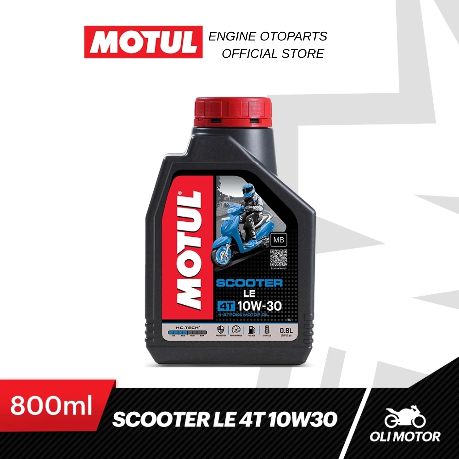 Motul Scooter Oil Le 10W30 800 ml 100% Original Vario Beat Scoopy Pcx Nmax Mio X-Ride Genio Etc. Harga 36,900 rupiah*Gratis Ongkir