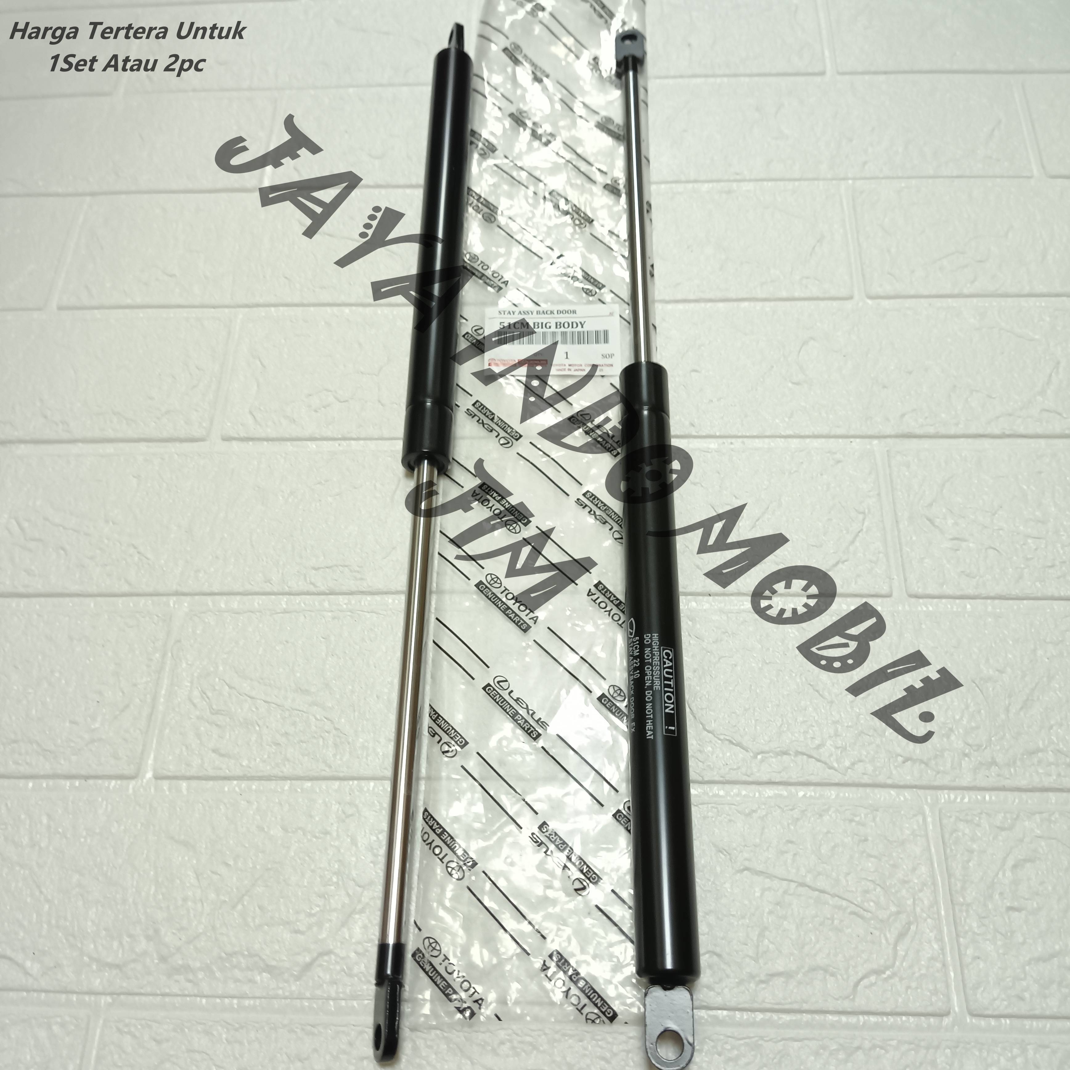 Shock Bagasi Hidrolik Pintu Belakang Shock Kap Mesin Universal 51cm Set 2pc Harga 145,000 rupiah*Gratis Ongkir