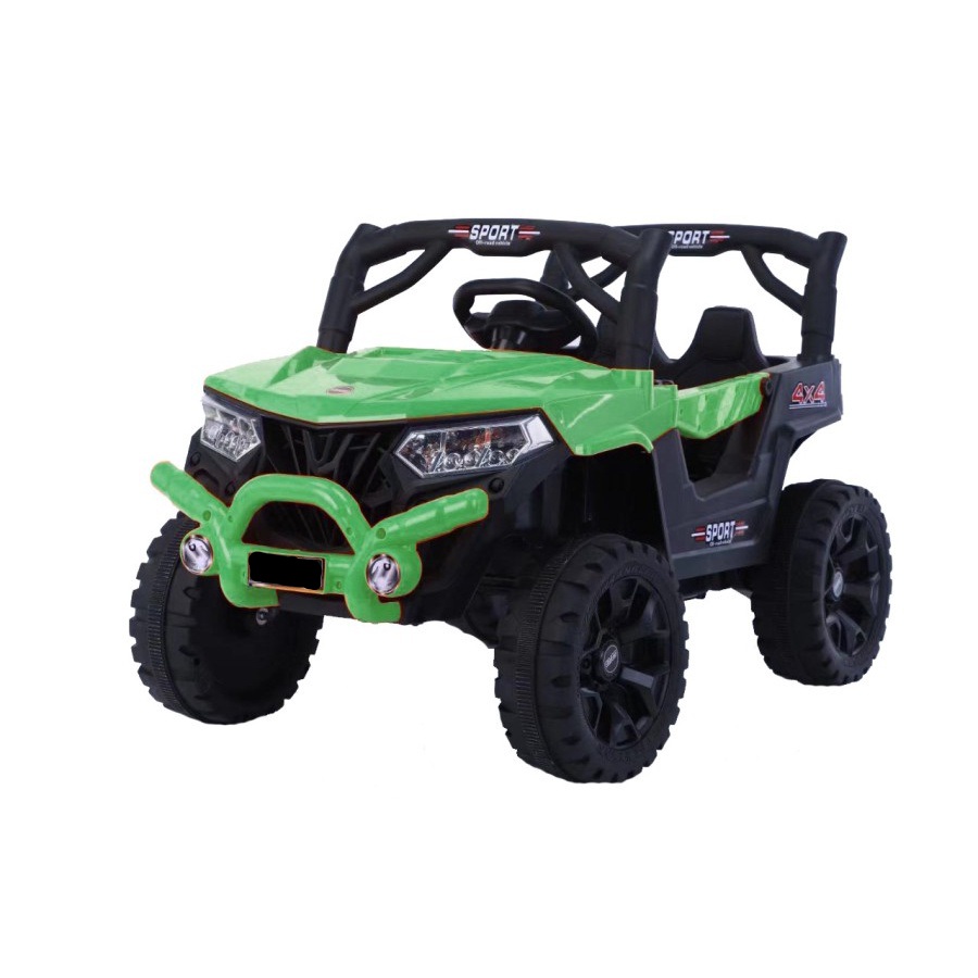 Mobil Aki Anak JEEP BUGGY HUNTER 12V UKURAN BESAR SNI BAN FULL