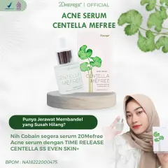 20Mefree Acne Serum – Centella Mefree Serum Wajah Perawatan Kulit Berminyak Berjerawat, Membantu Mengontrol Minyak Berlebih