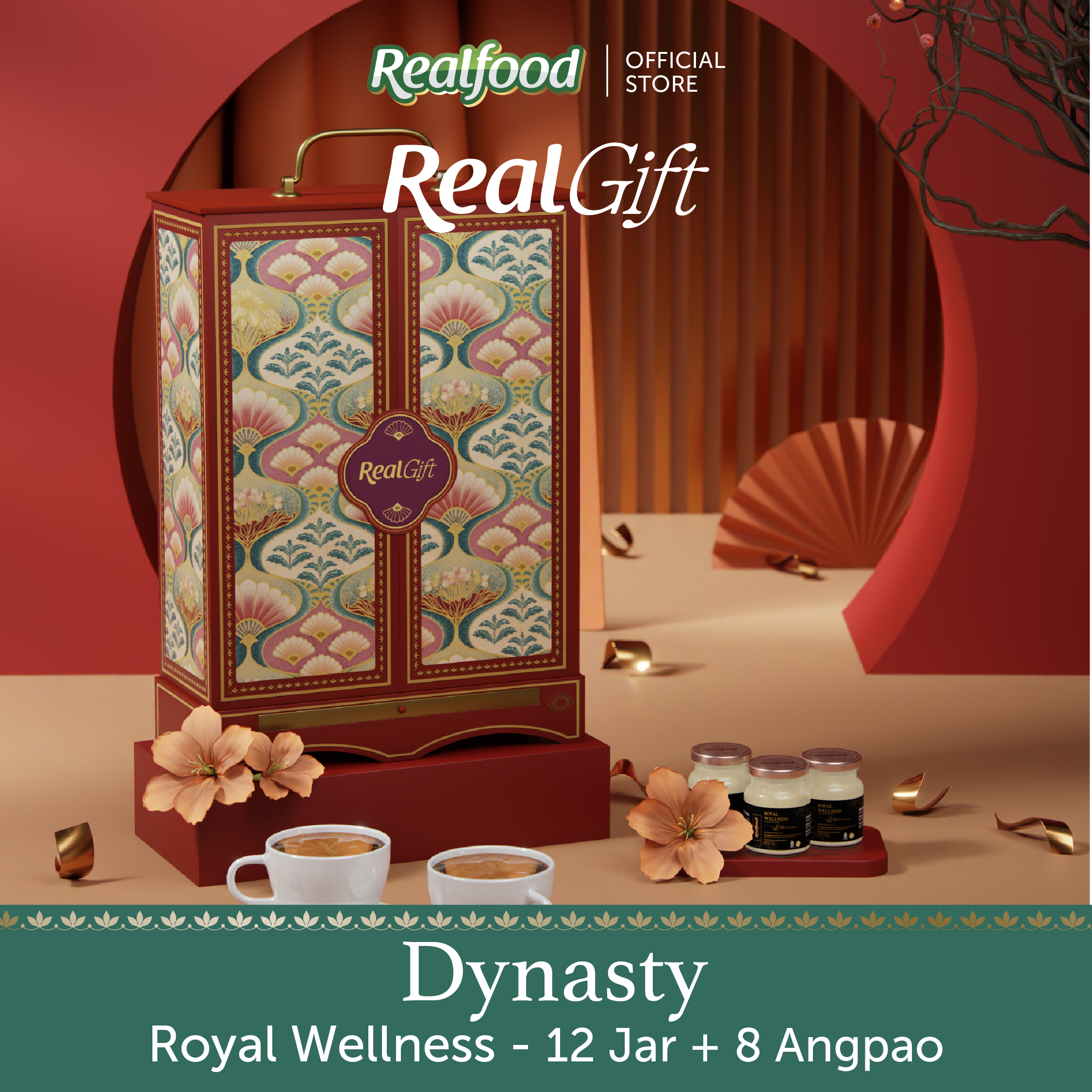 Realfood Chinese New Year Hampers - Dynasty L Royal Wellness 12 Jar
