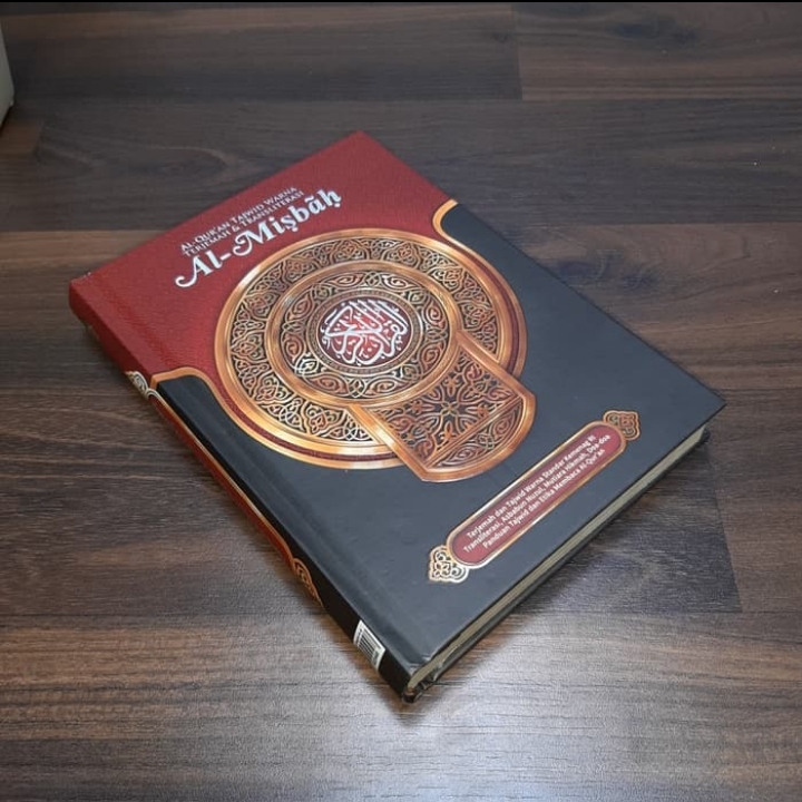 Alquran Al Misbah Uk Besar A4 - Tajwid Warna, Latin dan Terjemah Almisbah