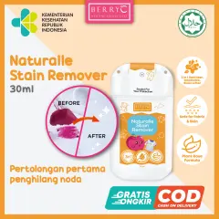 BerryC Naturalle Stain Remover 30ml Pembersih Penghilang Noda Tanpa Cuci Pakaian Natural & Ampuh