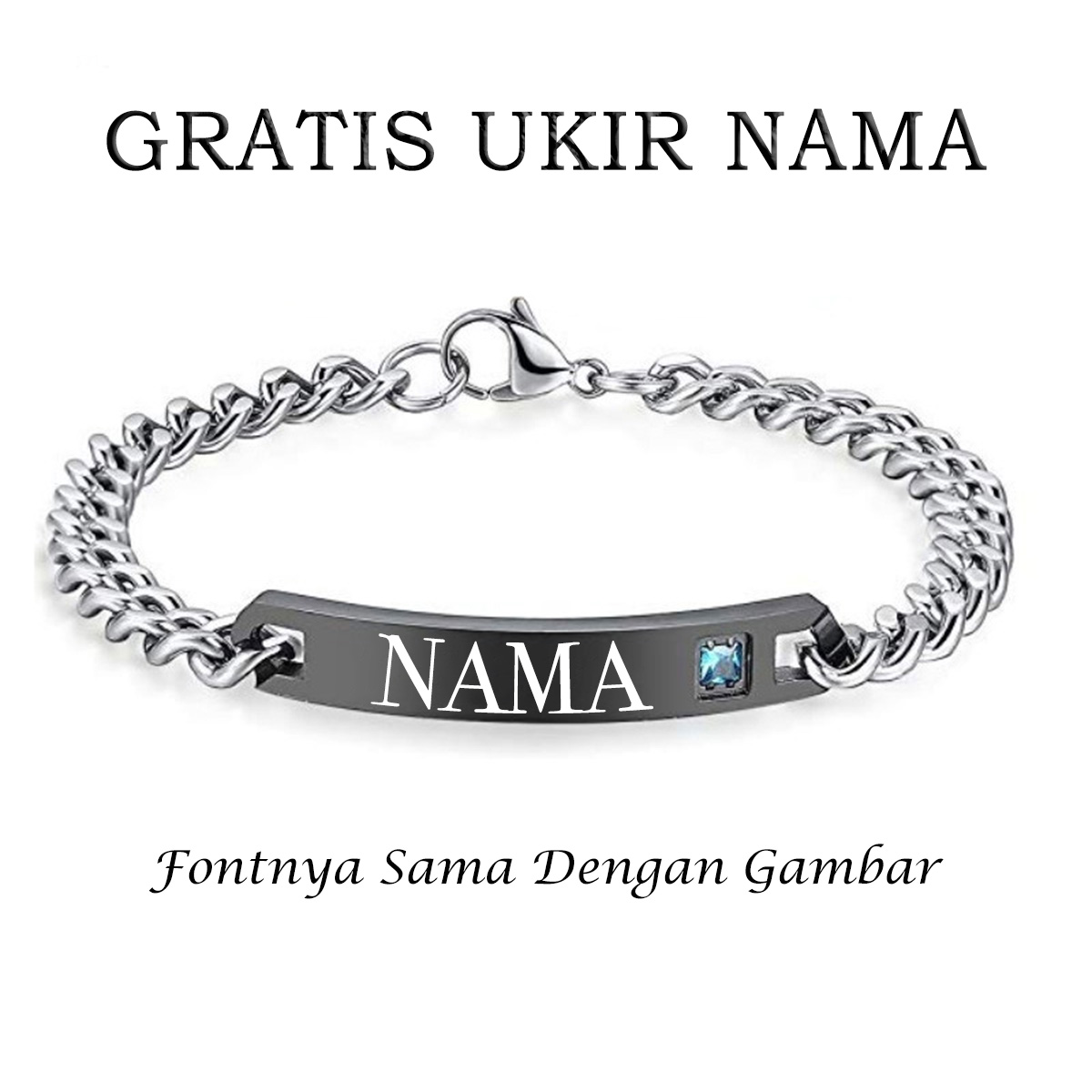 Beli Gelang Kapel Huruf F Dan M Online Harga Terbaik Lazada