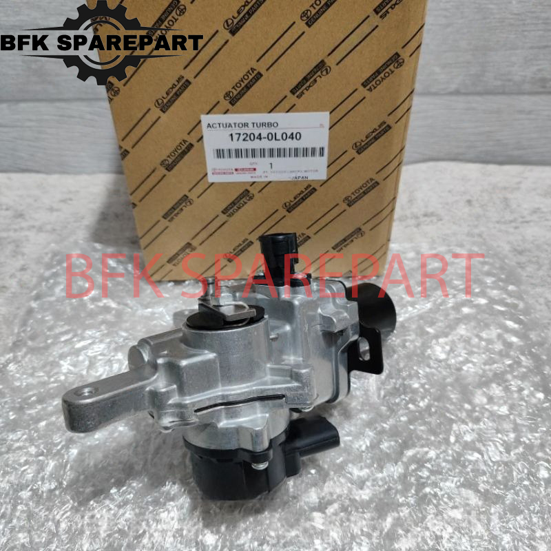 Actuator Motor Turbo Charger Switch Motor Turbo Fortuner VNT / Hilux Vigo Diesel 2KD 2.5 2.5cc 1KD 3.0 3.0cc Original Asli 17204-0L040 Harga 2,950,000 rupiah*Gratis Ongkir