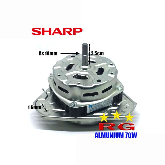 Aluminum Spin Dynamo Model Sharp Motorcycle Washing Machine Dryer
