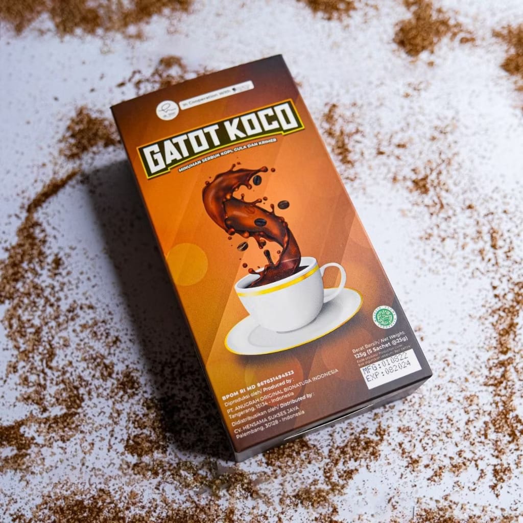 Gatot Koco Coffee 1 Box 5 Sachets Bpom