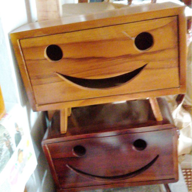tempat tisu semail dari kayu jati