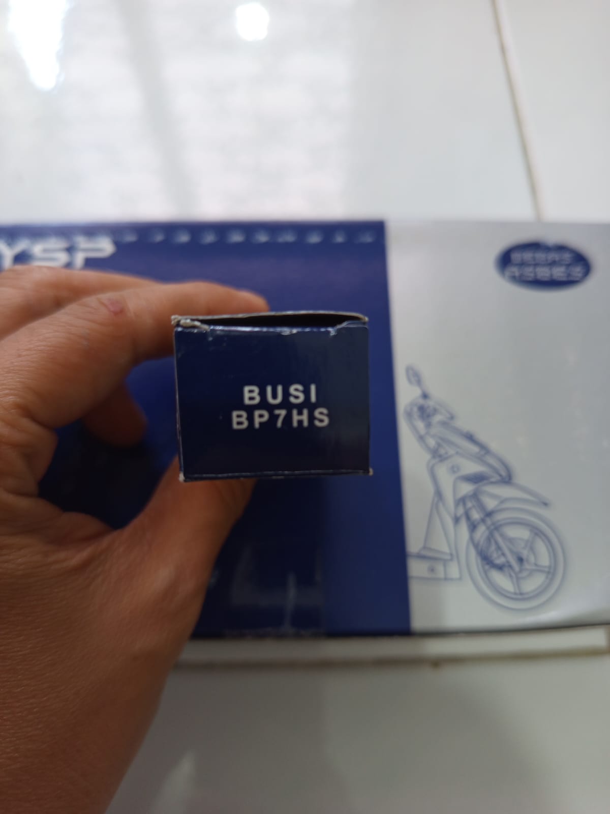 Spark plug bp7hs original YSP genuine part Harga 18,550 rupiah*Gratis Ongkir