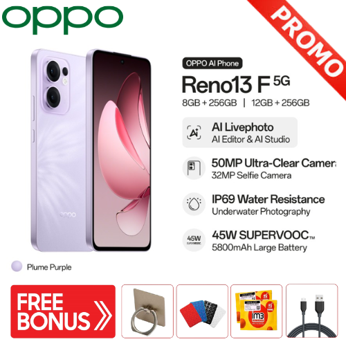 Oppo Reno 13F 5g 12/256 8/256Gb - Snapdragon 6 Gen 1 Giá 3,339,000 Đồng*Miễn phí vận chuyển